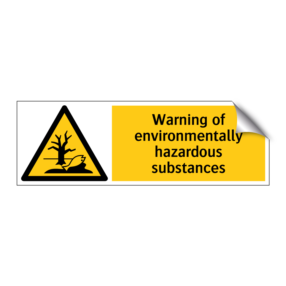 Warning of environmentally hazardous substances