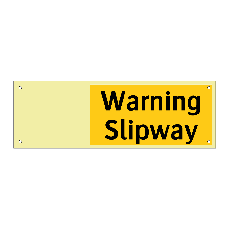 Warning Slipway
