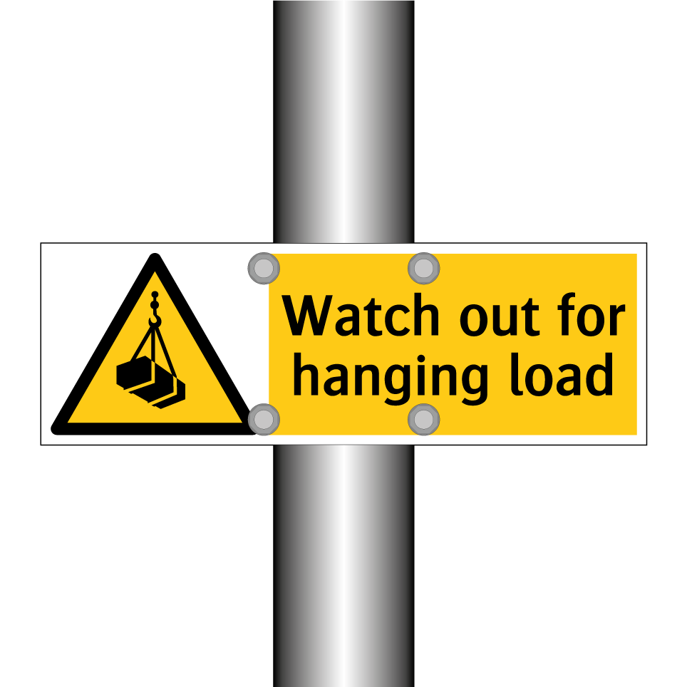 Watch out for hanging load