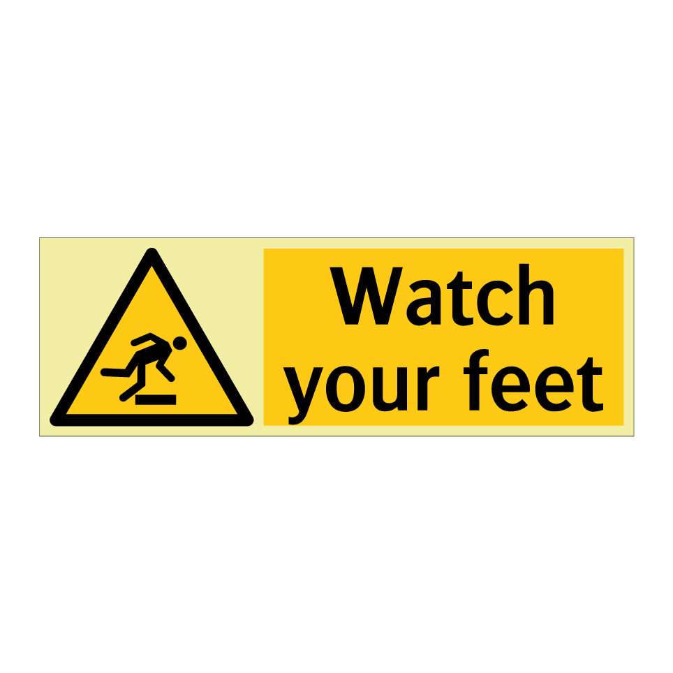 Watch your feet