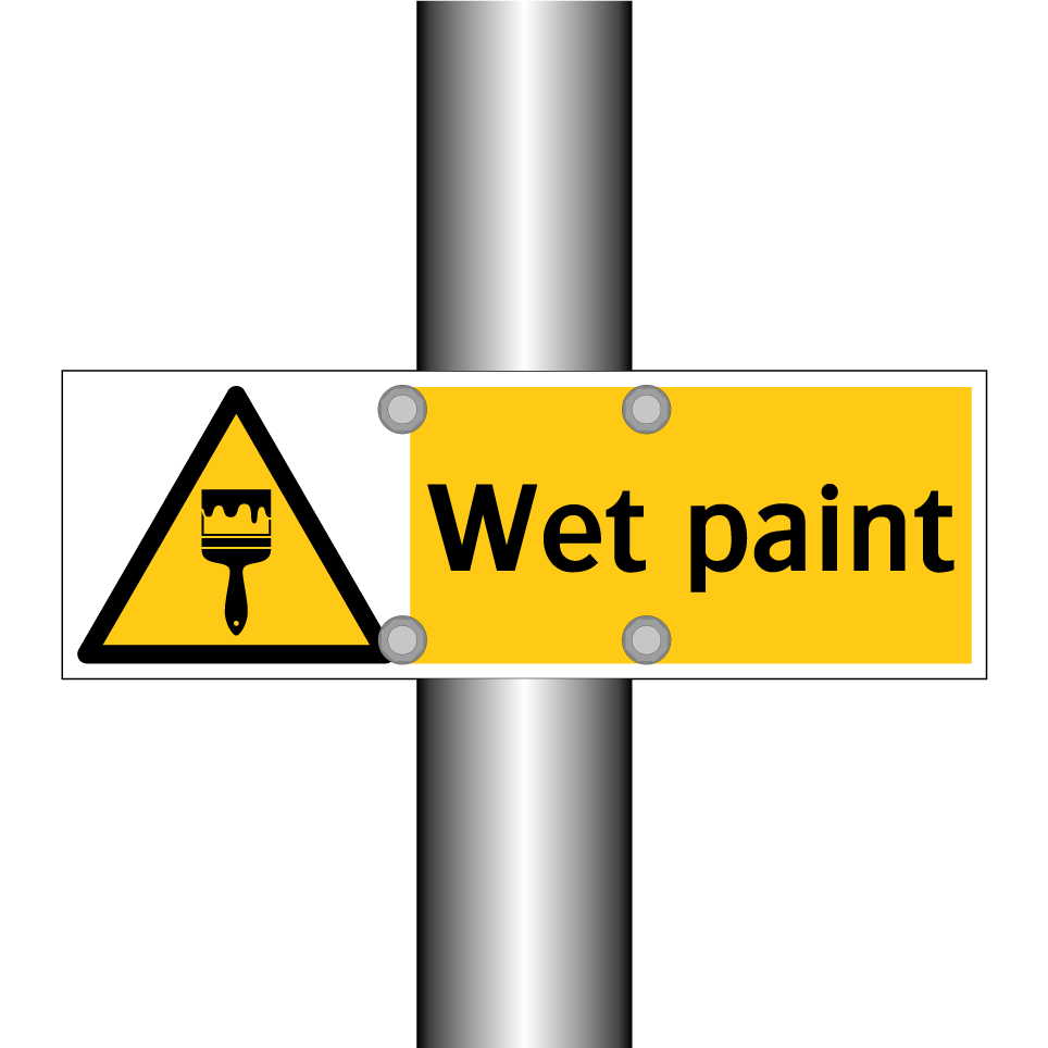 Wet paint