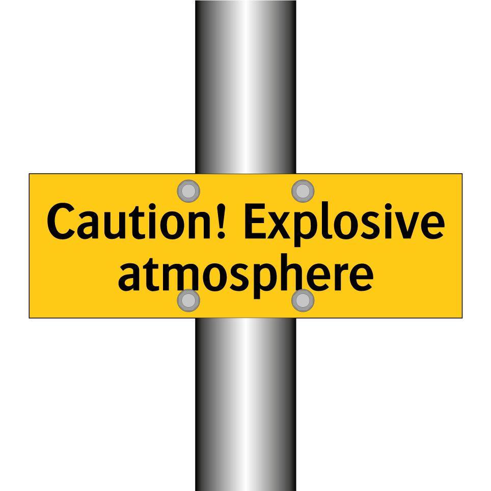 Caution! Explosive atmosphere