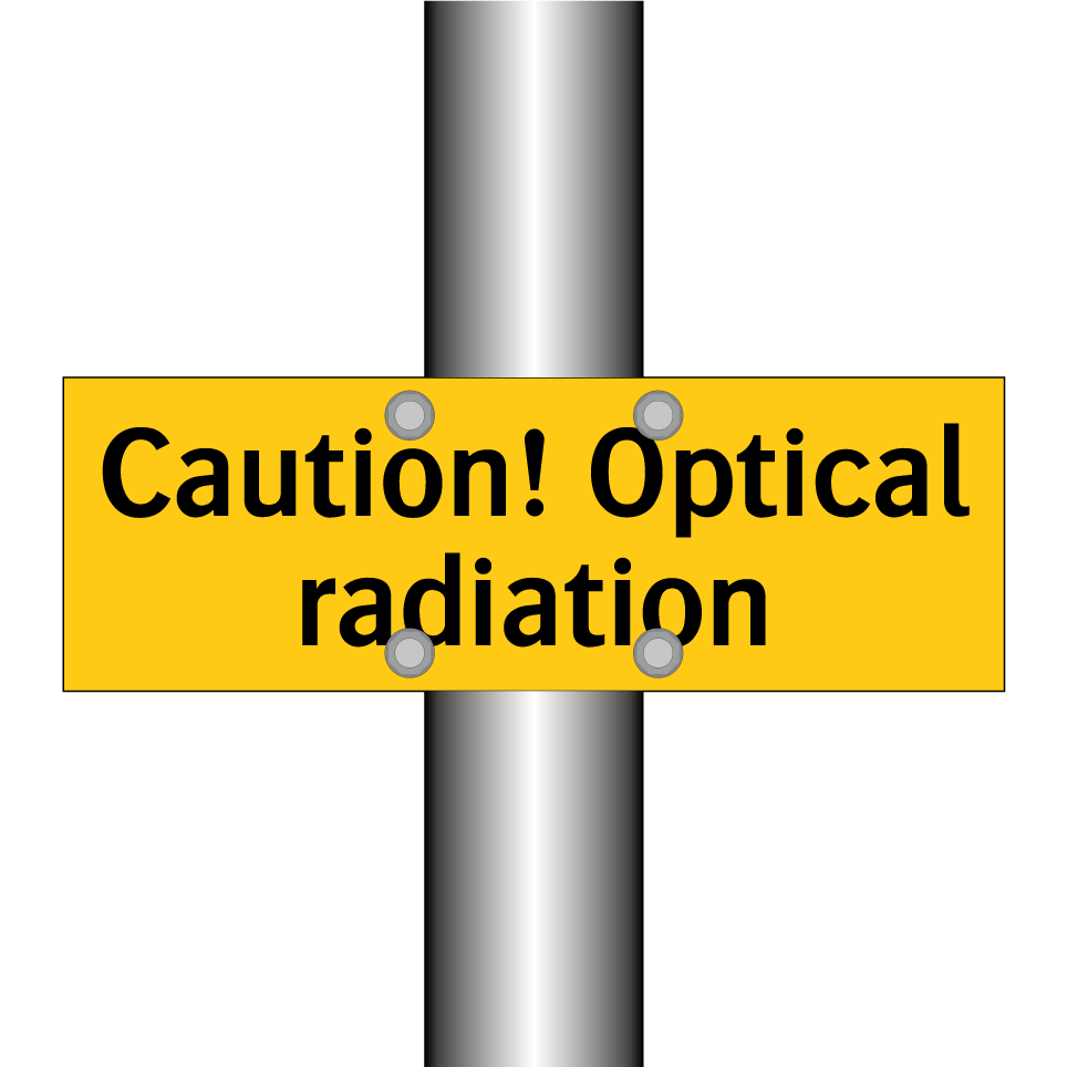 Caution! Optical radiation