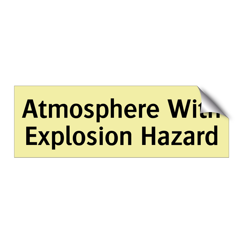 Atmosphere With Explosion Hazard