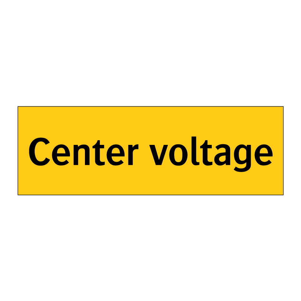 Center voltage