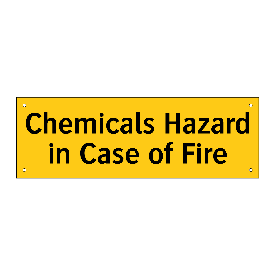 Chemicals Hazard in Case of Fire