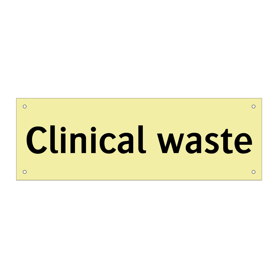 Clinical waste