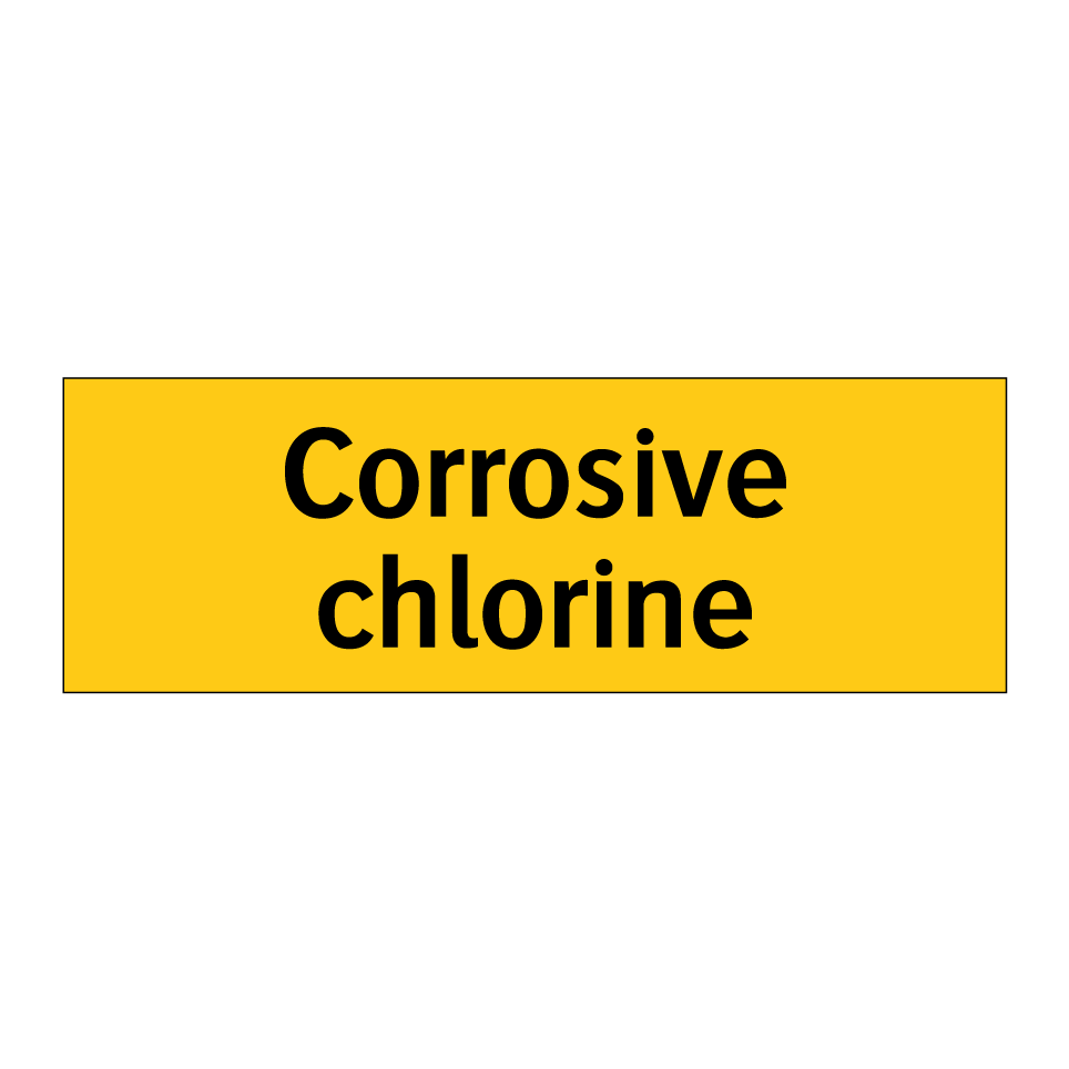 Corrosive chlorine