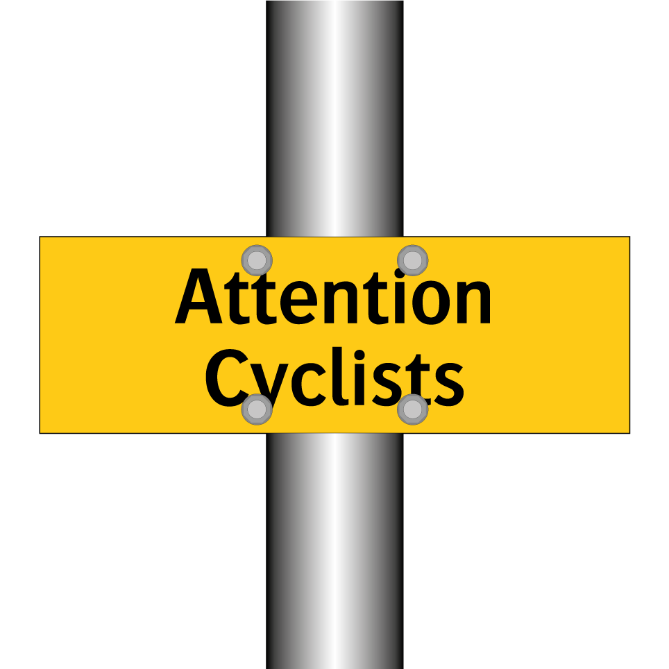 Attention Cyclists