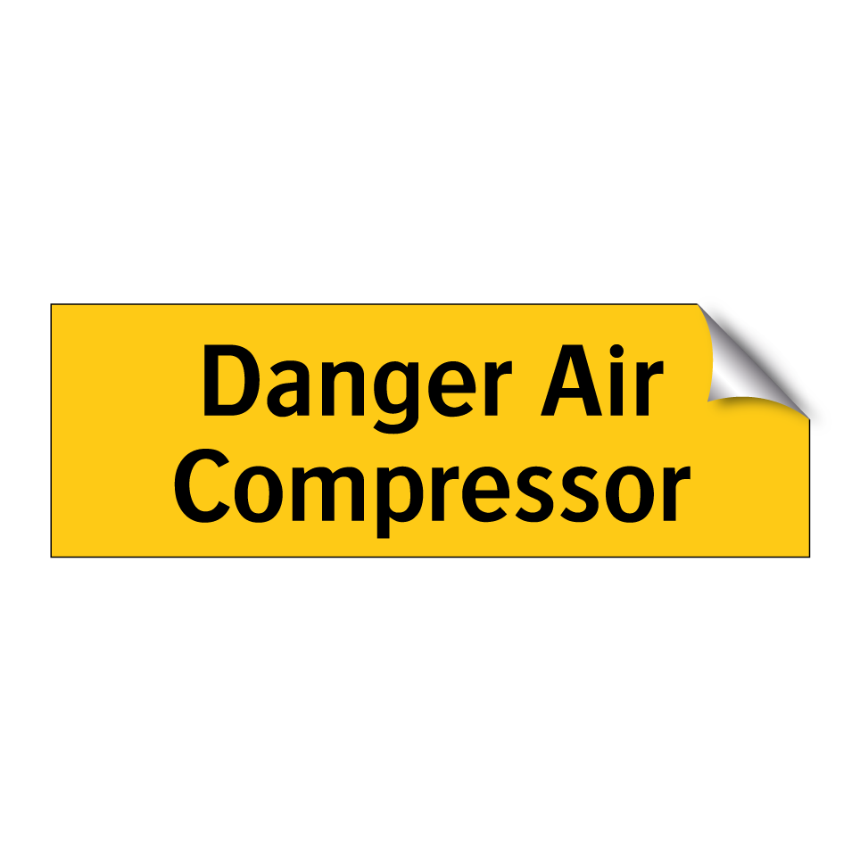 Danger Air Compressor