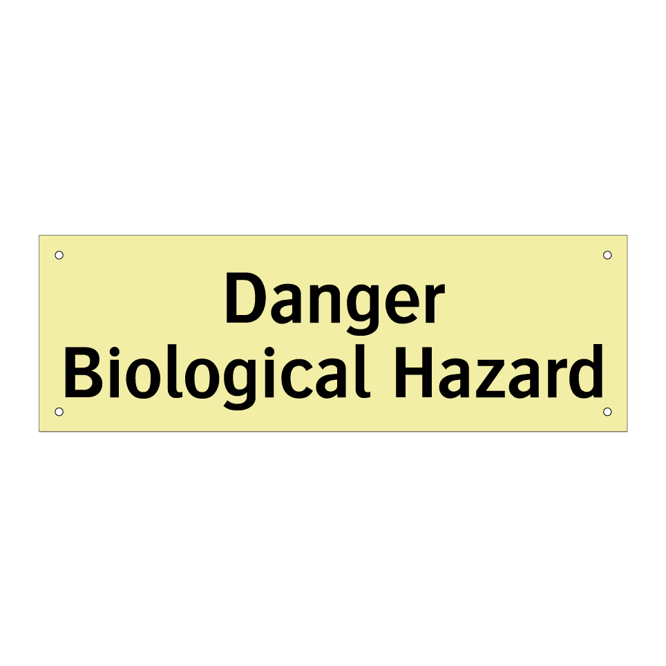 Danger Biological Hazard