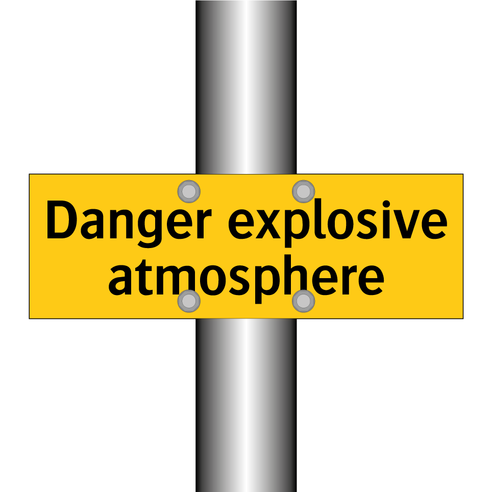 Danger explosive atmosphere