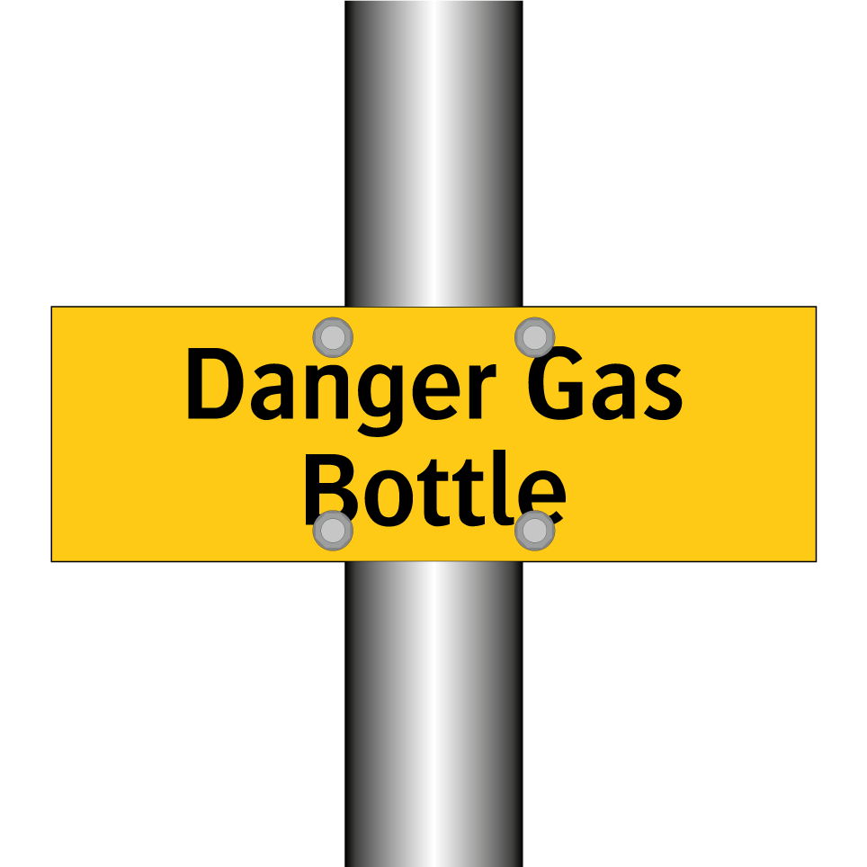 Danger Gas Bottle