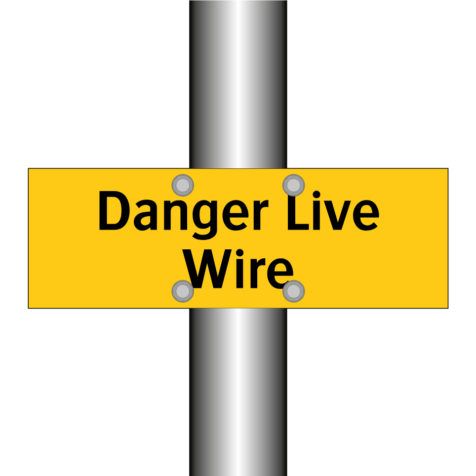 Danger Live Wire