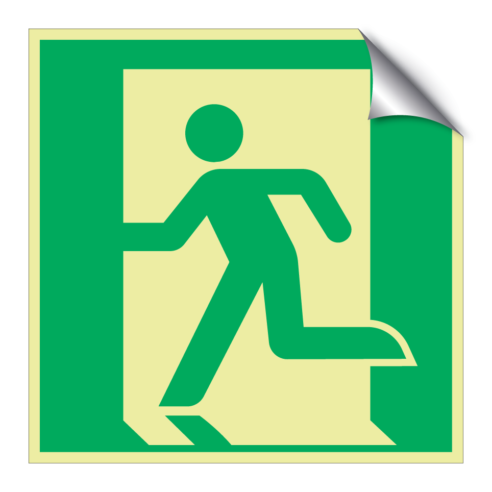 E001 Emergency exit (left hand)