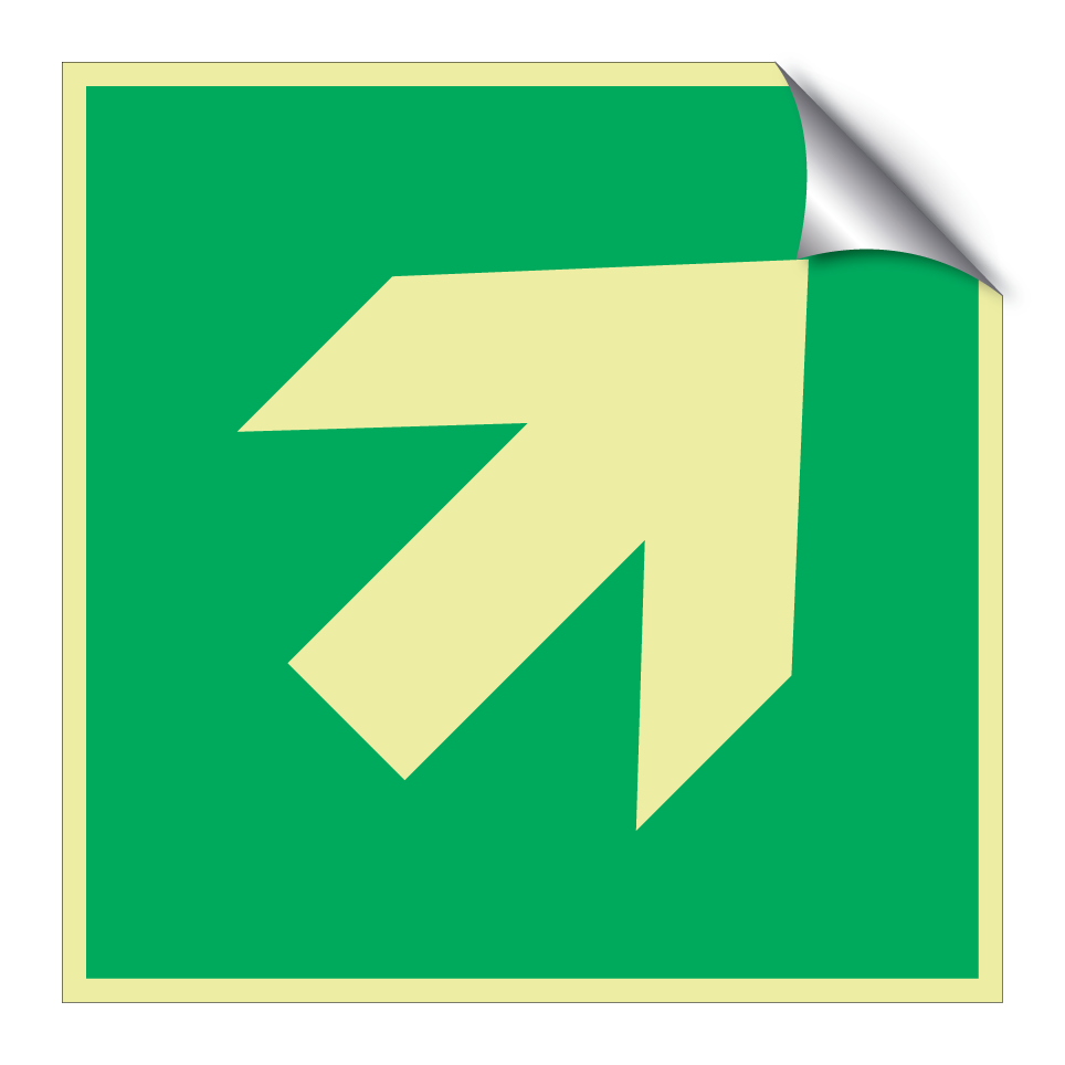 E006 Direction, 45° arrow (90° increments)