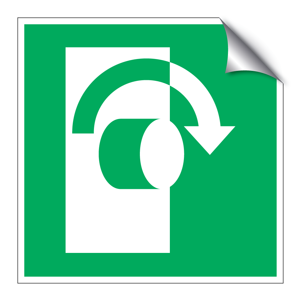 E019 Turn clockwise to open