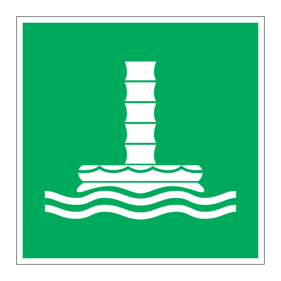 E055 Marine evacuation chute