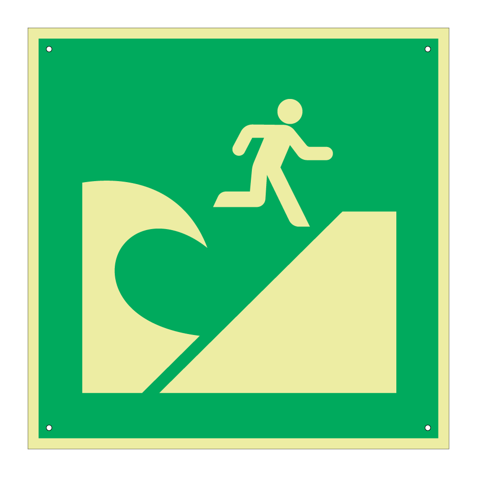 E062 Tsunami evacuation area