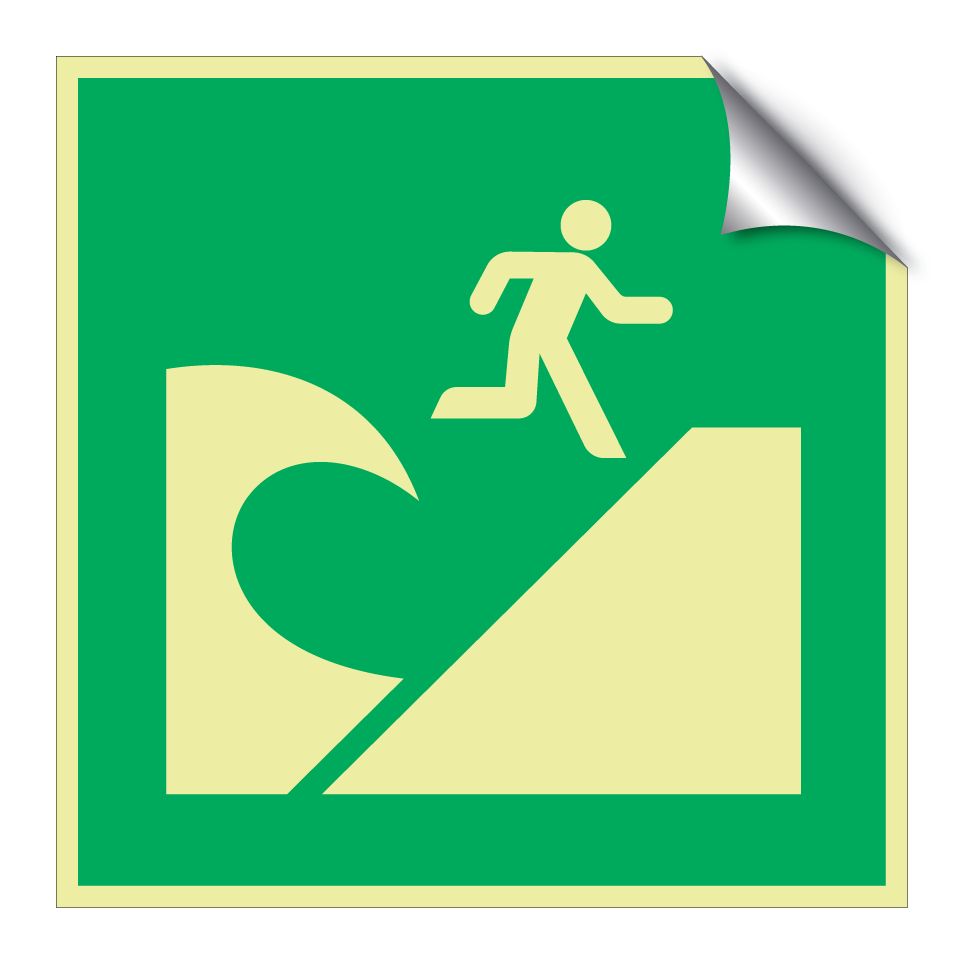 E062 Tsunami evacuation area