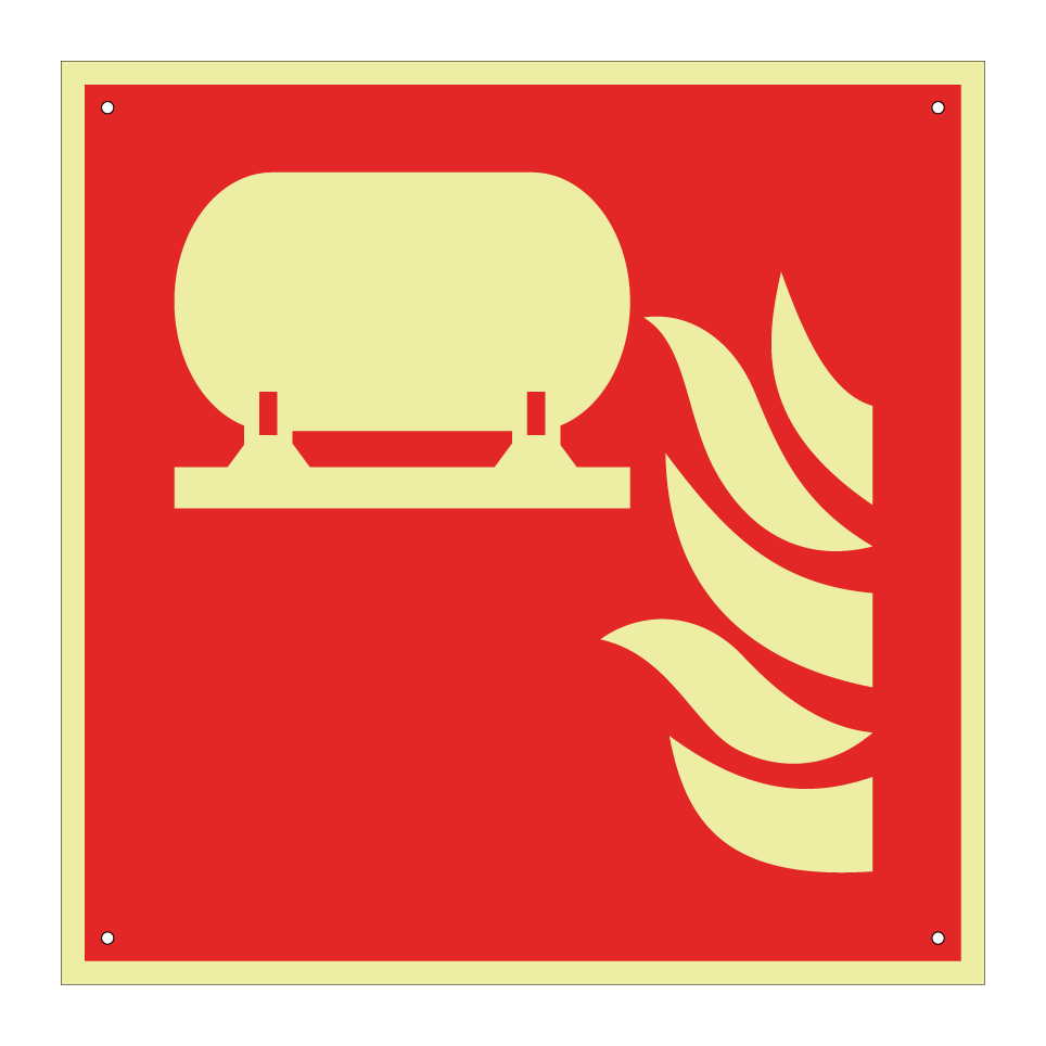 F012 Fixed fire extinguishing installation