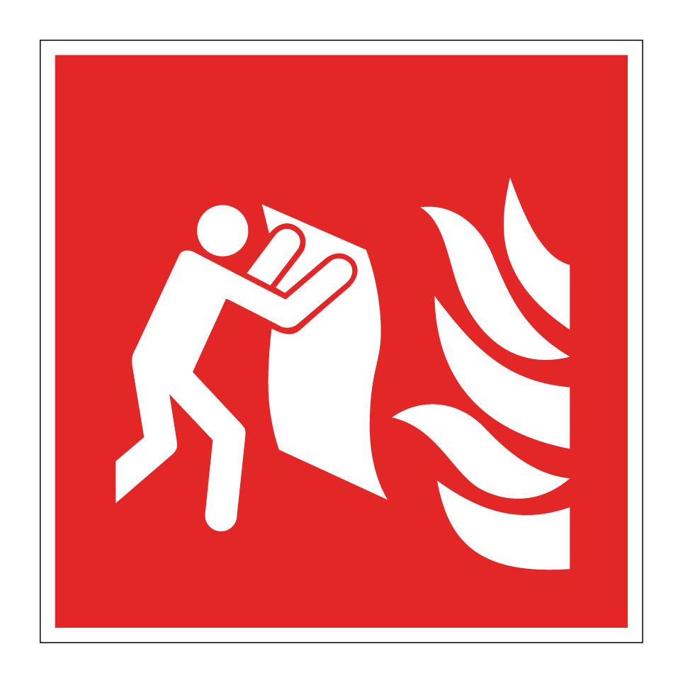 F016 Fire blanket