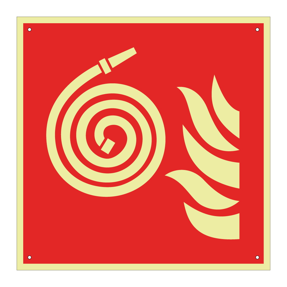 F019 Unconnected fire hose
