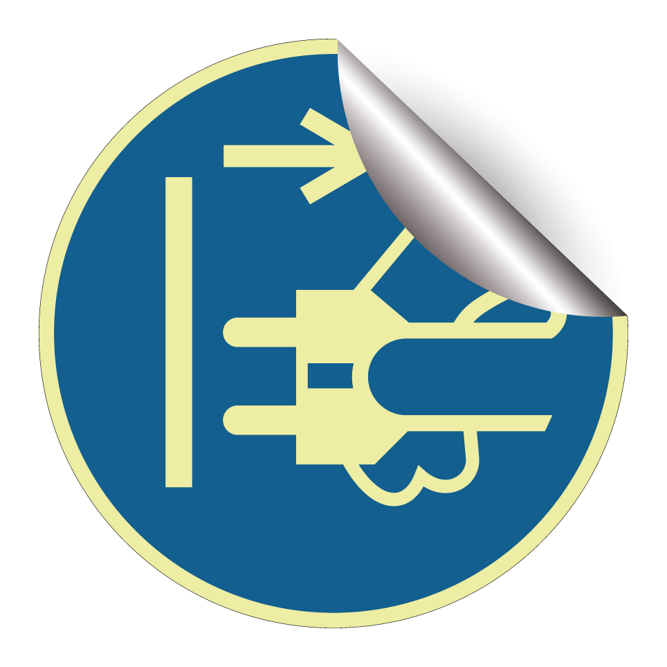M006 Disconnect mains plug from electrical outlet