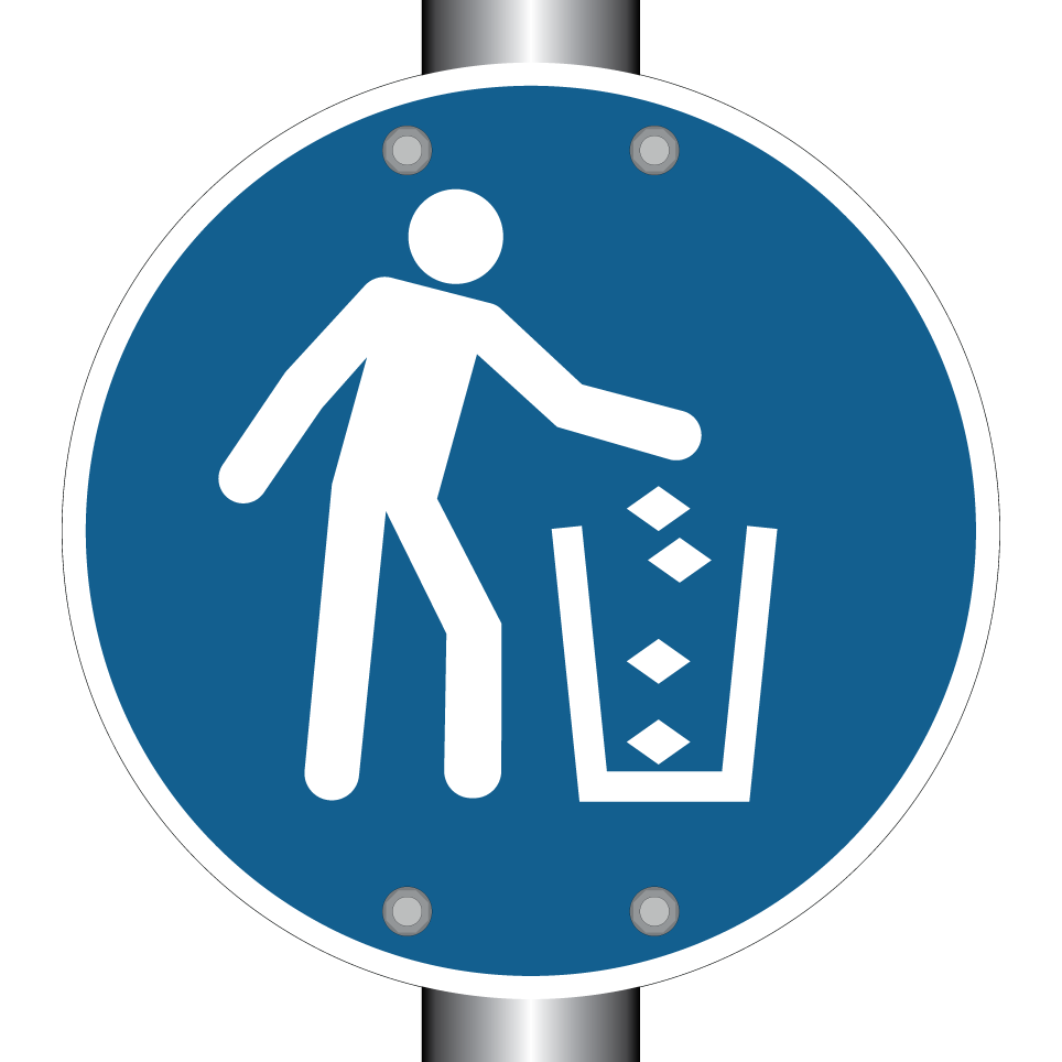 M030 Use litter bin
