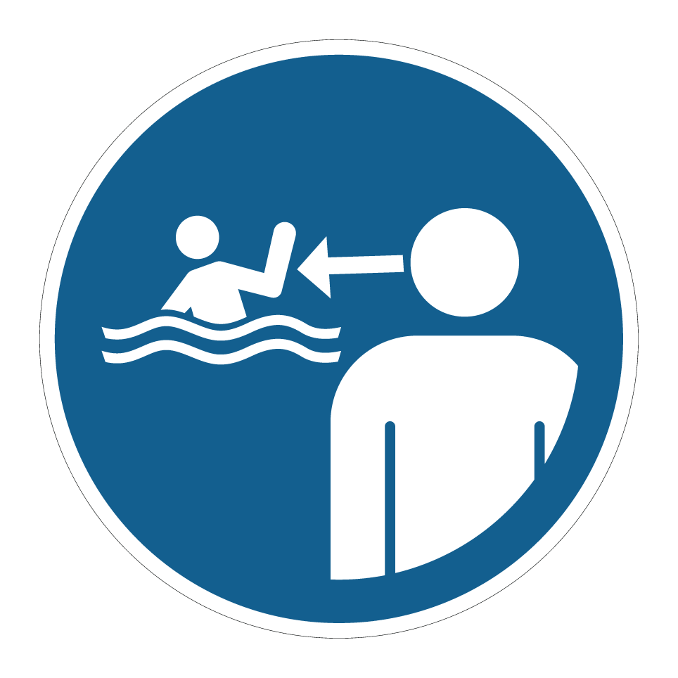M054 Keep children under supervision in the aquatic environment