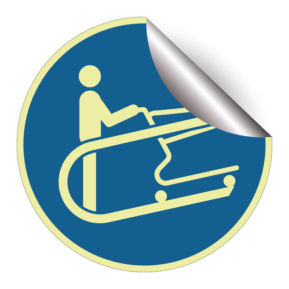 M060 Hold the trolley handle