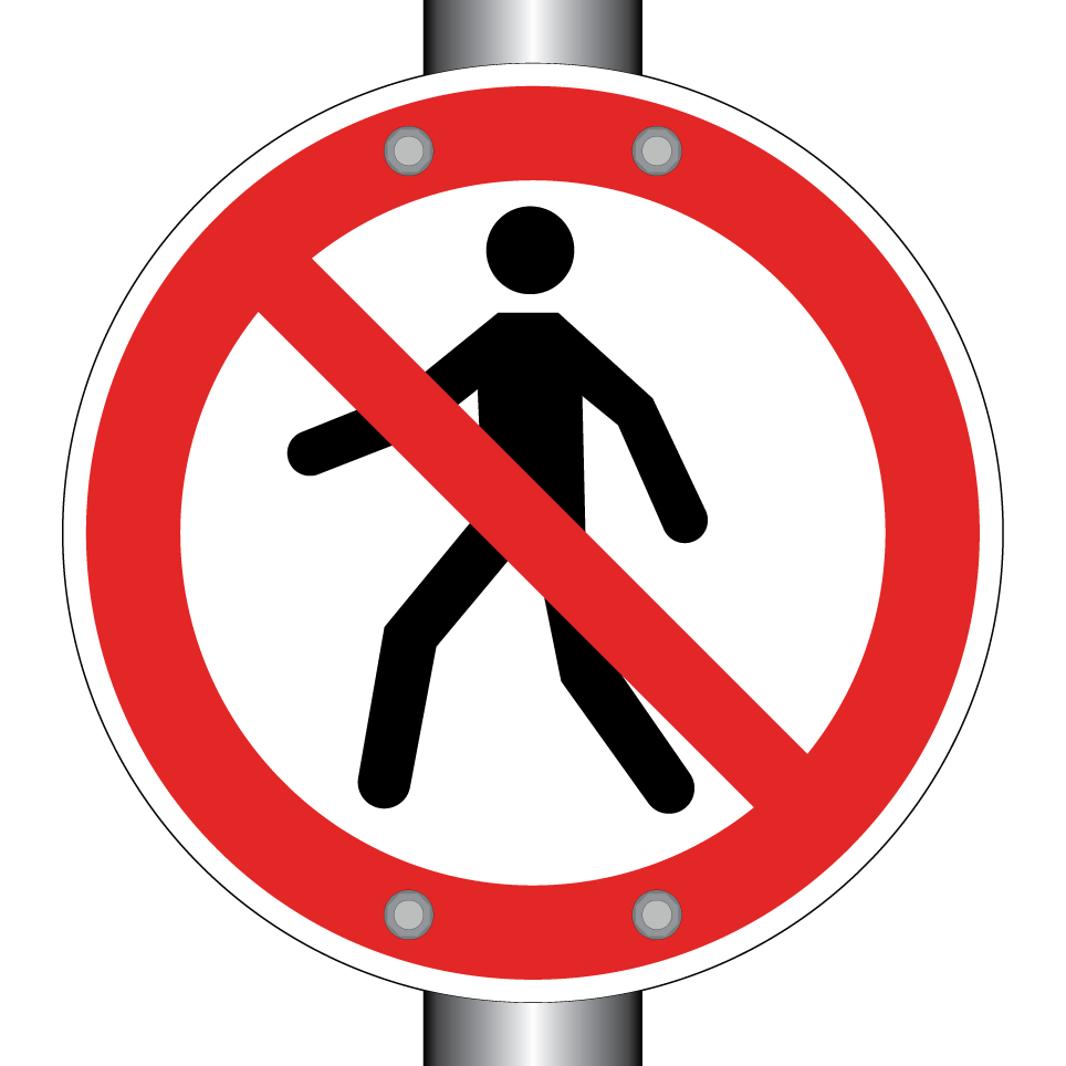 P004 No thoroughfare