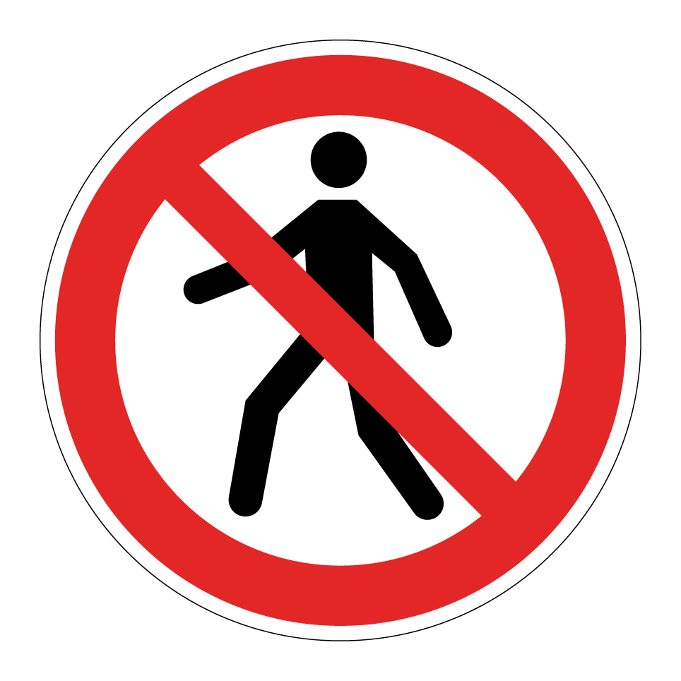 P004 No thoroughfare