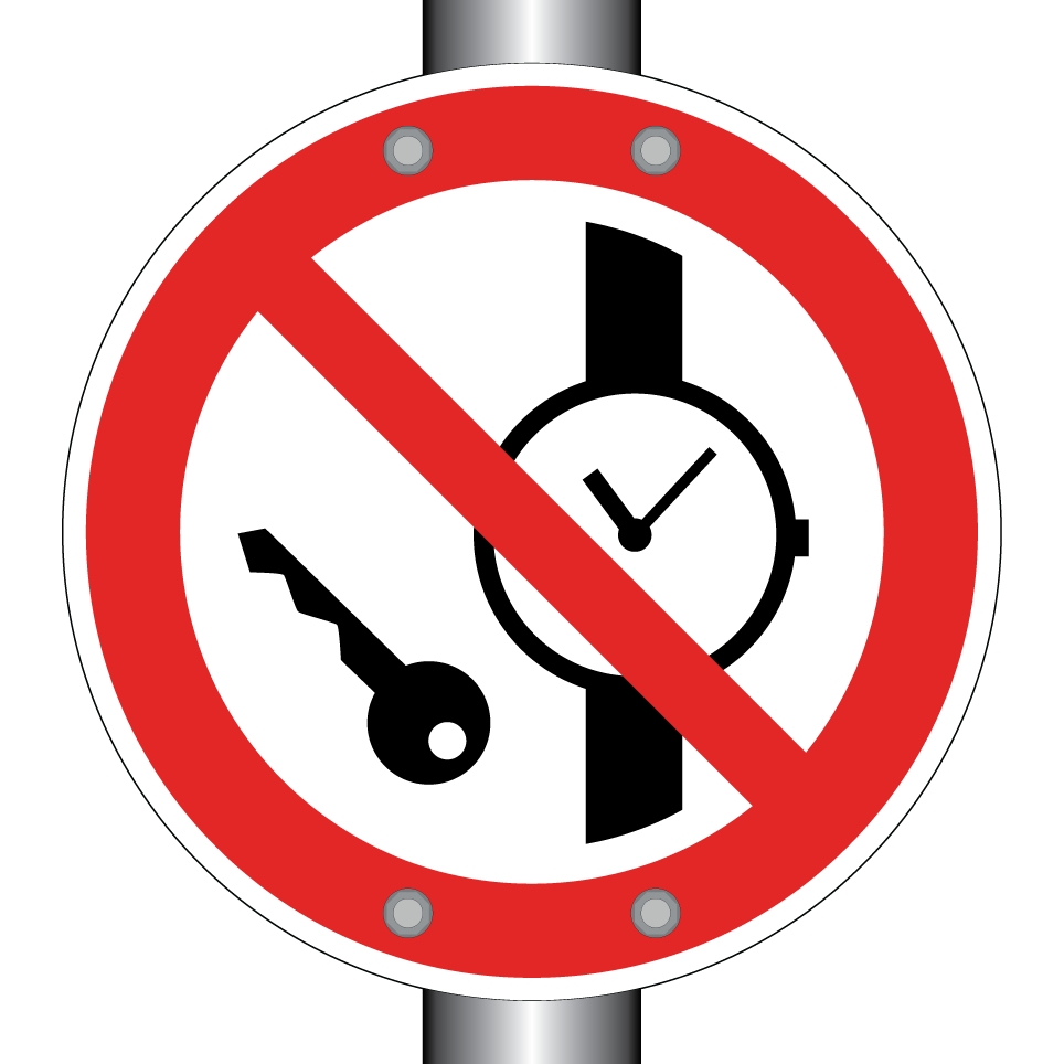 P008 No metallic articles or watches