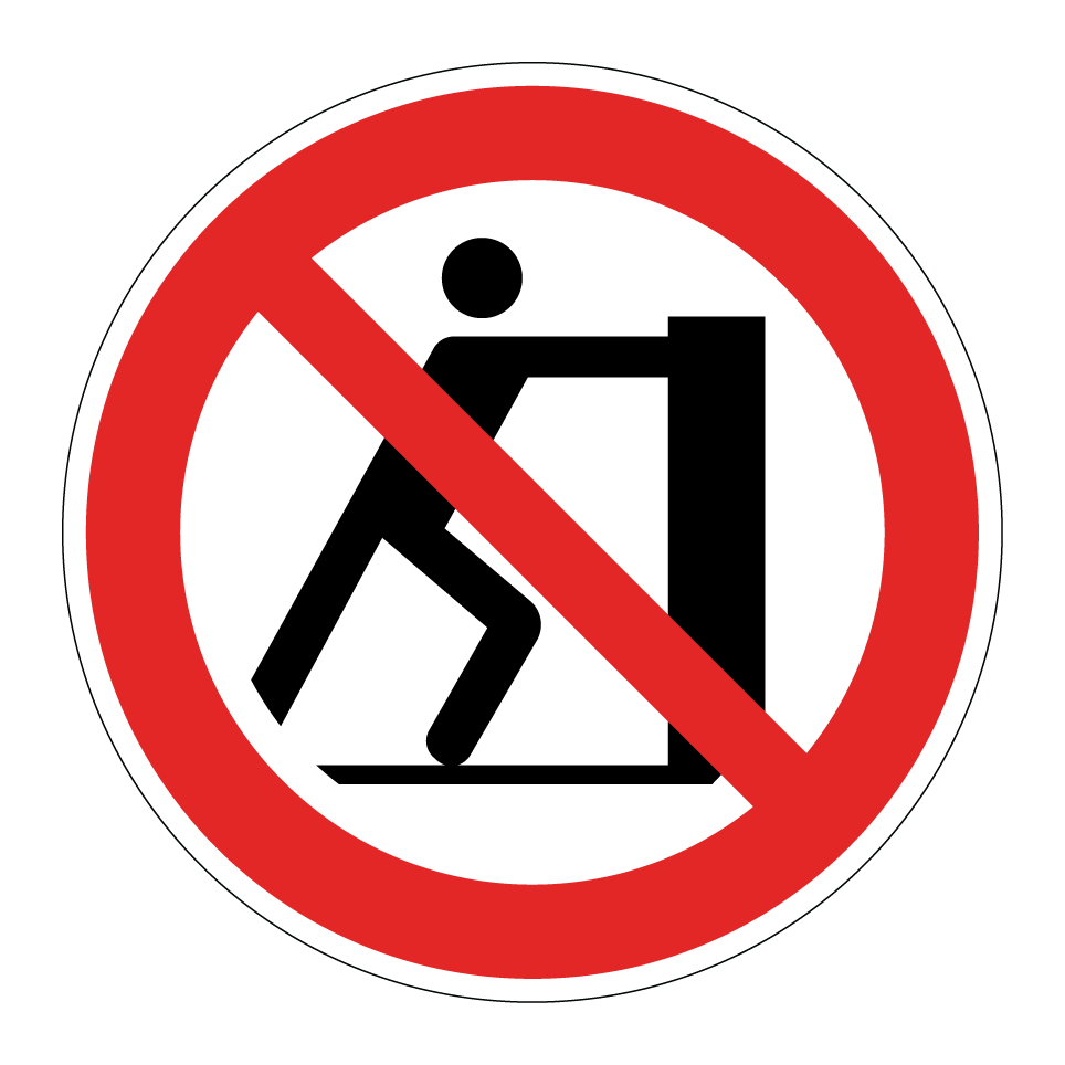 P017 No pushing