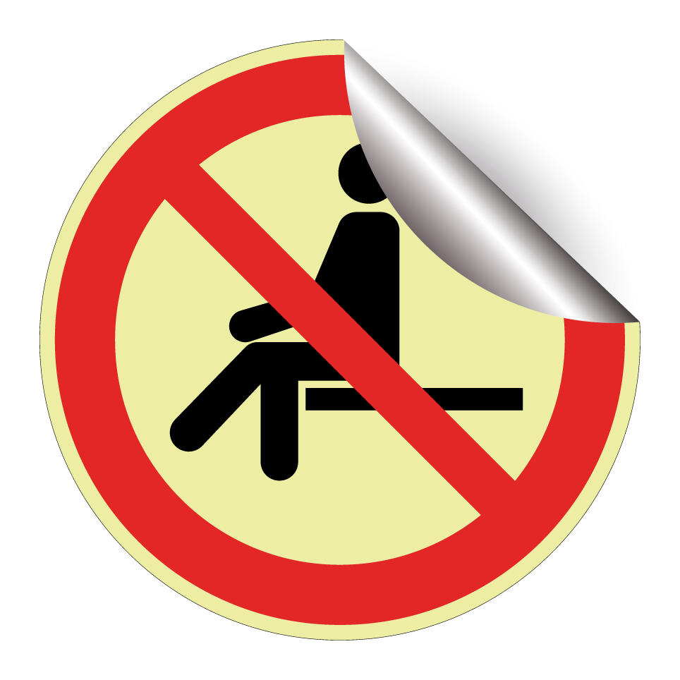 P018 No sitting