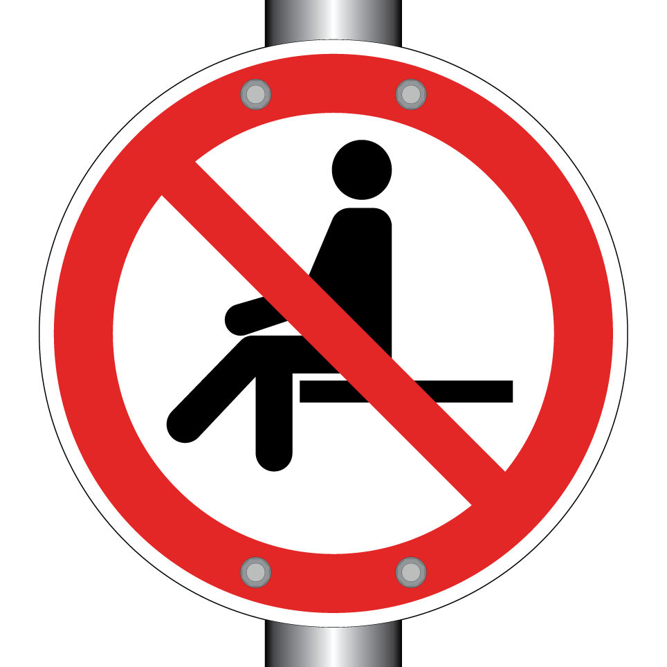 P018 No sitting