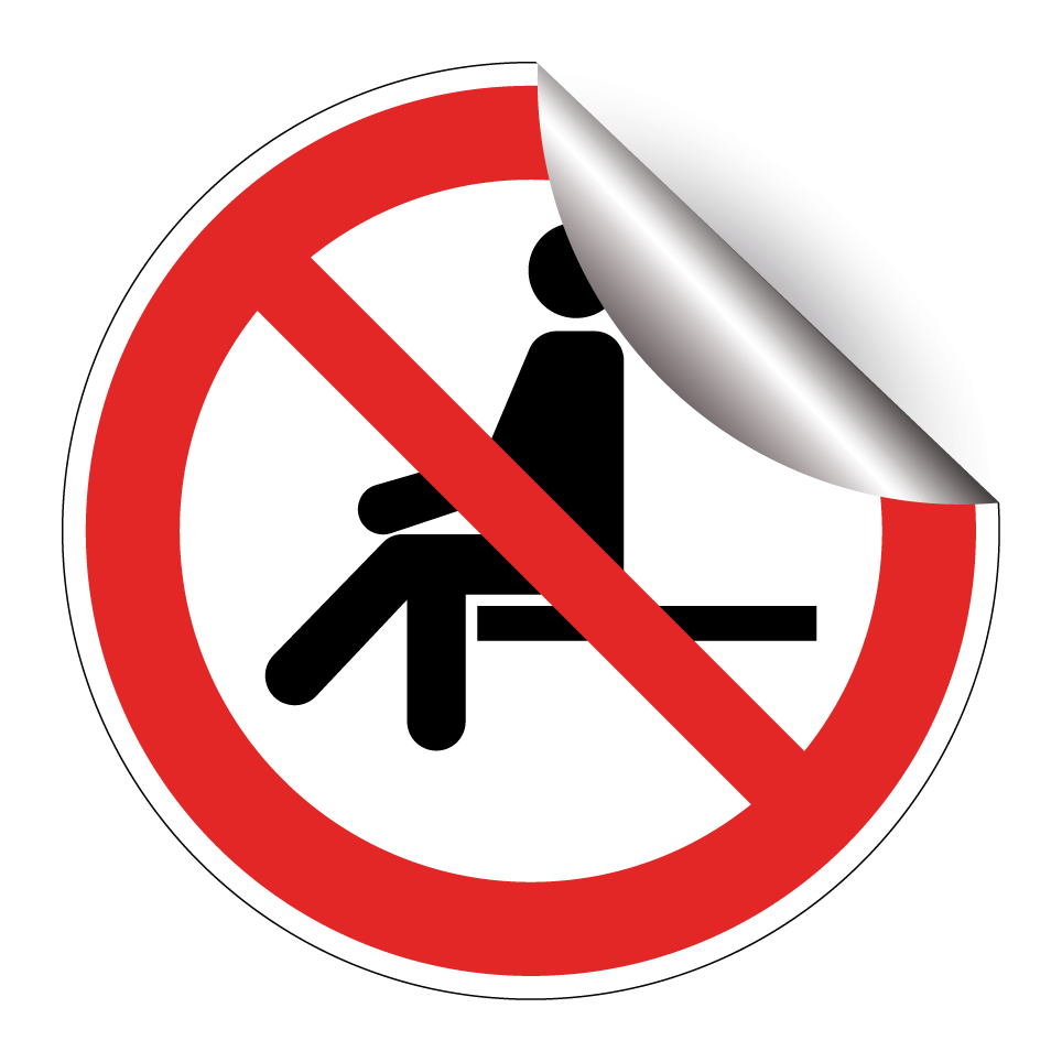 P018 No sitting