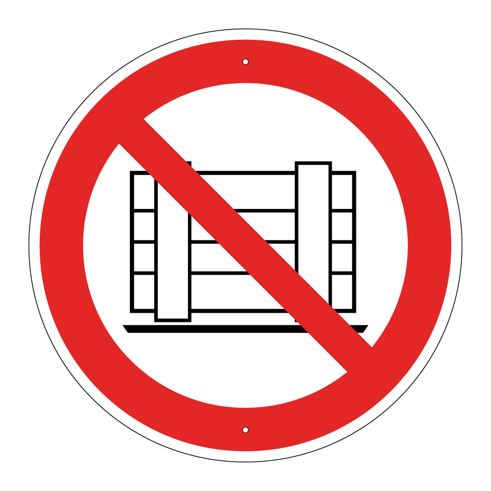 P023 Do not obstruct