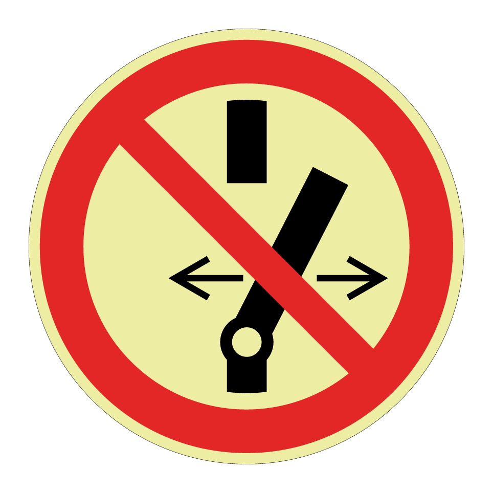 P031 Do not alter the state of the switch