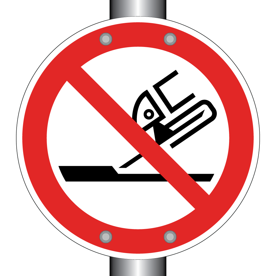P032 Do not use for face grinding