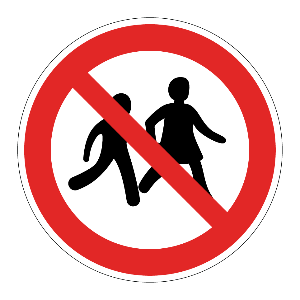 P036 No children allowed