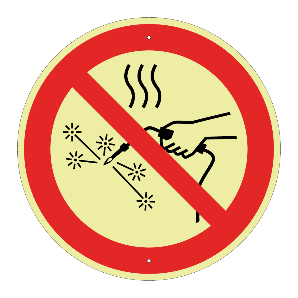 P039 Hot works prohibited