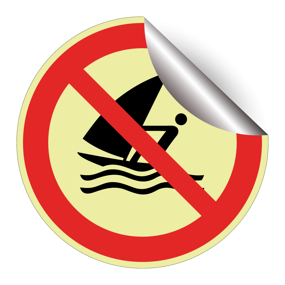 P054 No windsurfing