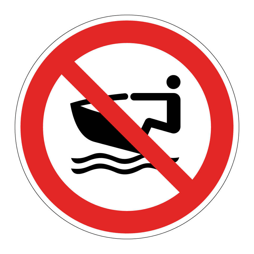 P057 No personal water craft