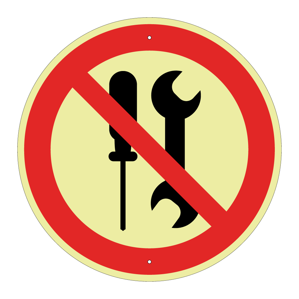 P069 Not to be serviced by users