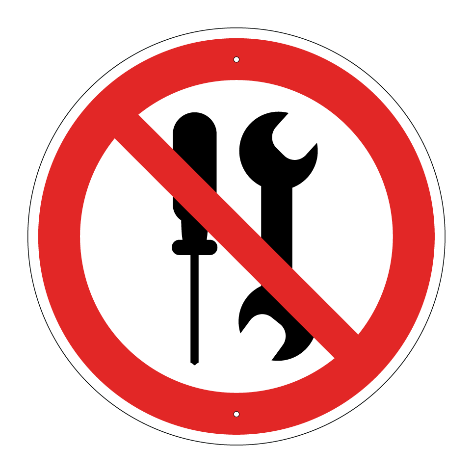 P069 Not to be serviced by users