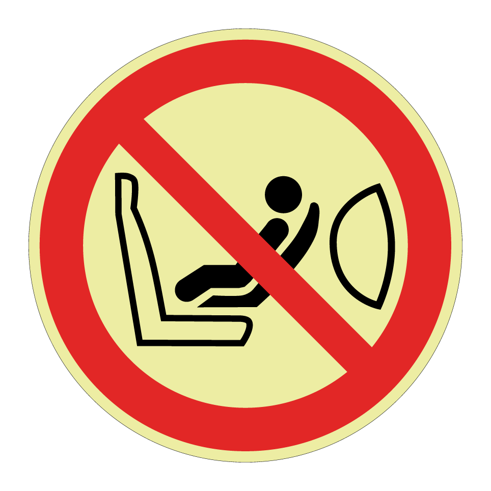 P074 Child seat installation prohibited
