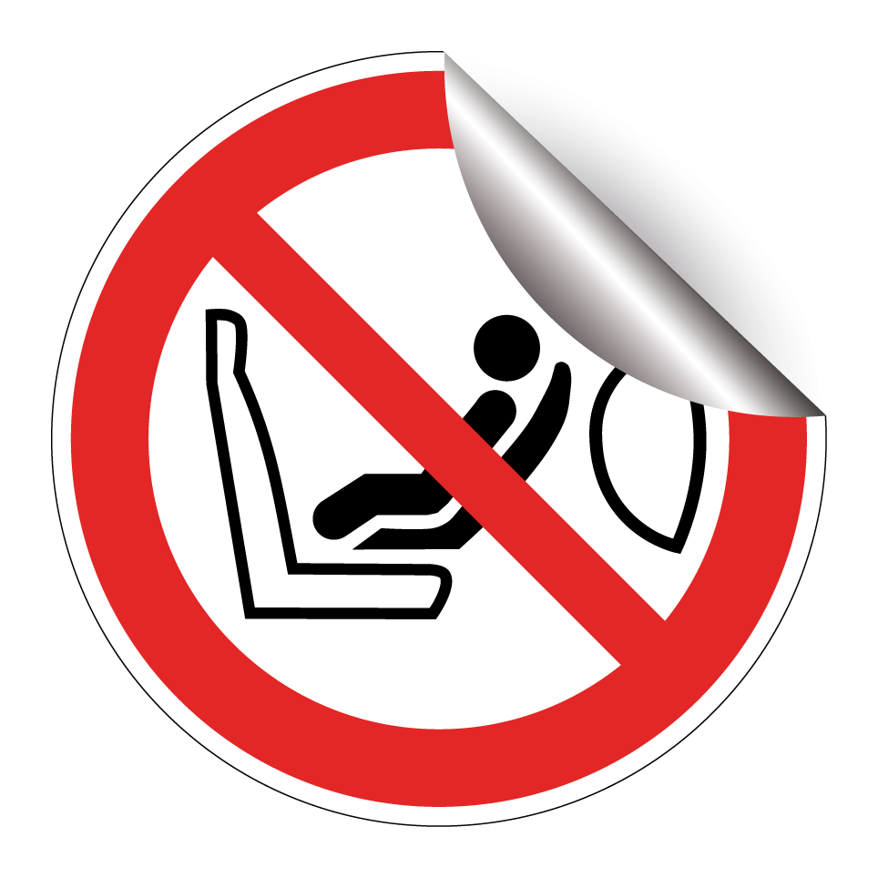 P074 Child seat installation prohibited