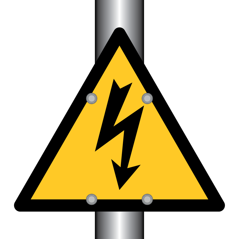 W012 Warning Electricity